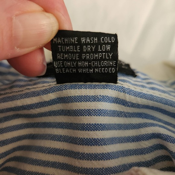 Jonathan Corey size L Men's Button Down Shirt 100% Cotton Team Eglin Fishing - Picture 12 of 13